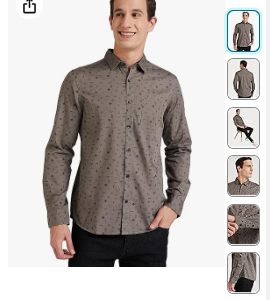 Diverse Men's Printed Slim Fit